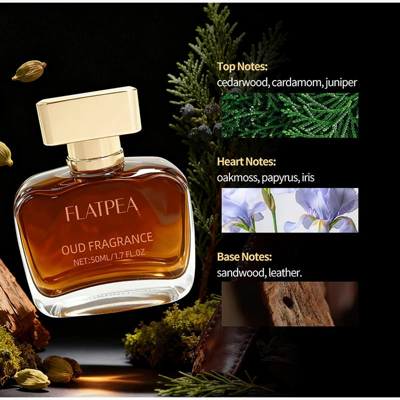 Perfume Árabe Clássico de Sândalo e Almíscar — Fragrância Amadeirada Elegante e Duradoura