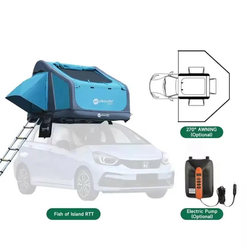 Tendas de Camping por Atacado, Tenda Inflável de Emergência para Camping ao Ar Livre, Tenda de Teto para Glamping