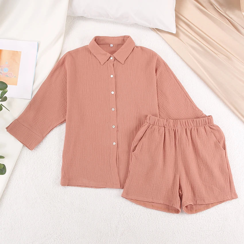 Pijama de Algodão Feminino Quentinho — Conforto e Estilo para Noites Perfeitas