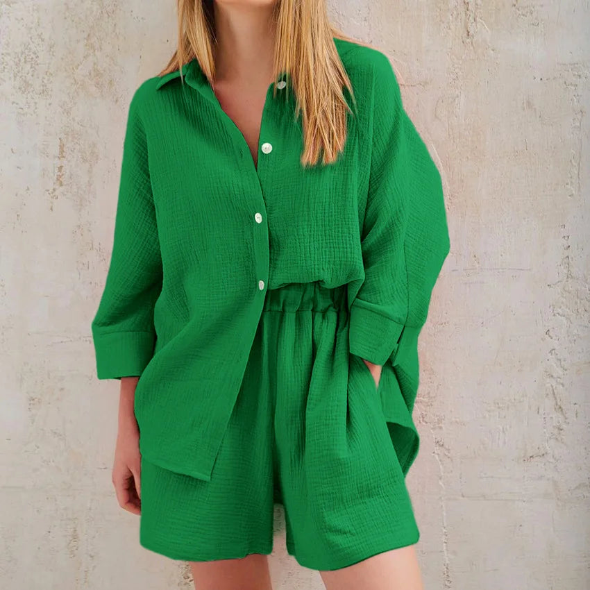 Pijama de Algodão Feminino Quentinho — Conforto e Estilo para Noites Perfeitas
