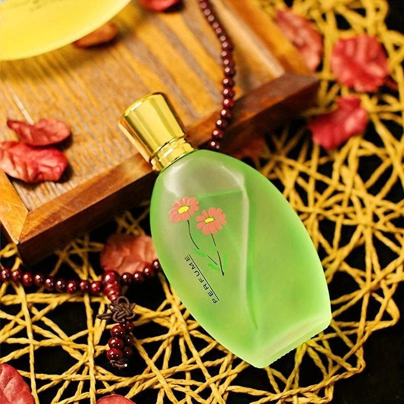 Perfume 50ml com Fragrância de Rosa e Jasmim — Presente Elegante para Homens e Mulheres