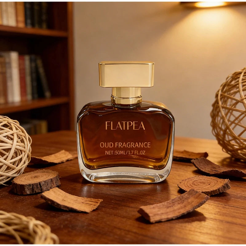 Perfume Árabe Clássico de Sândalo e Almíscar — Fragrância Amadeirada Elegante e Duradoura
