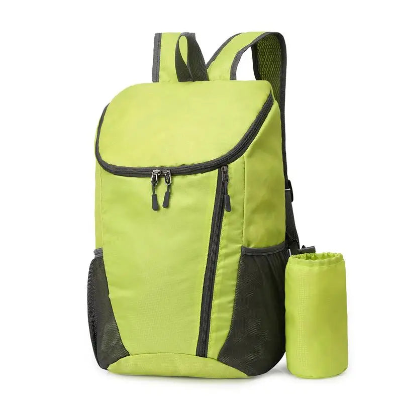 Mochila Portátil Dobrável de 20L para Montanhismo, Ultraleve, para Ciclismo ao Ar Livre, Viagem e Caminhada