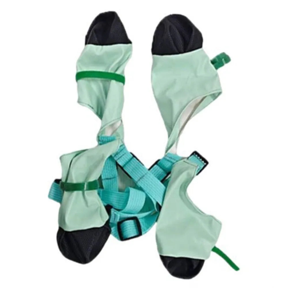 Botas de Chuva Impermeáveis para Cães, Protetor de Patas Ajustável e à Prova de Sujeira, Respirável, com Alça Auxiliar Antiderrapante para Dias Chuvosos