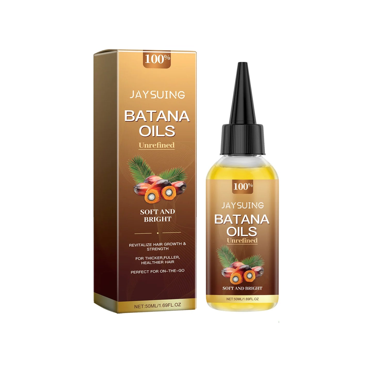 Kit Capilar Batana Oil — Shampoo, Condicionador e Sérum Reparador para Cabelos Crespos e Danificados