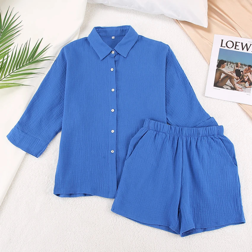 Pijama de Algodão Feminino Quentinho — Conforto e Estilo para Noites Perfeitas