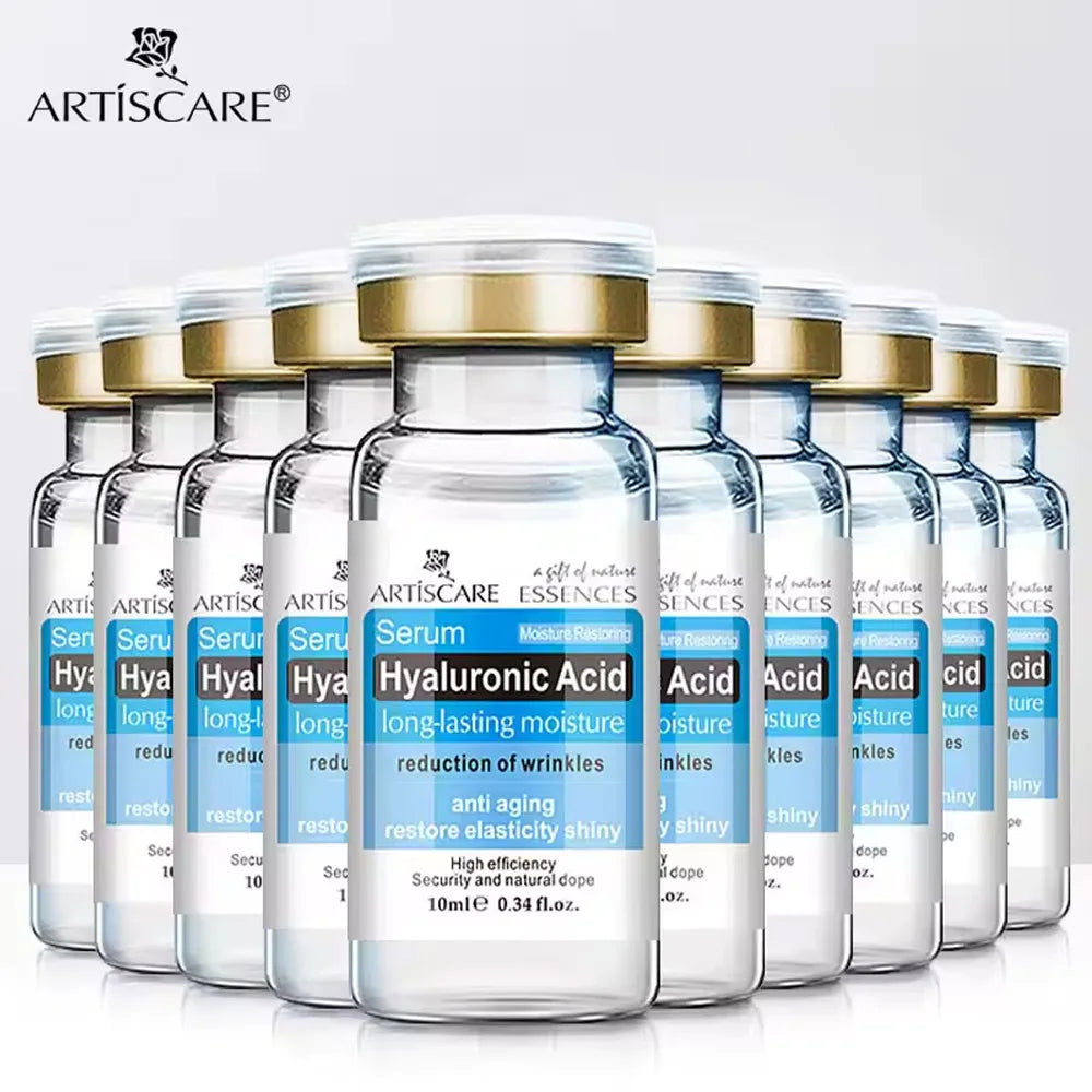 Sérum Facial de Ácido Hialurônico — Hidratante, Firmador e Restaurador da Elasticidade da Pele