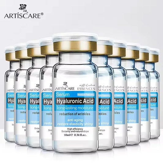 Sérum Facial de Ácido Hialurônico — Hidratante, Firmador e Restaurador da Elasticidade da Pele