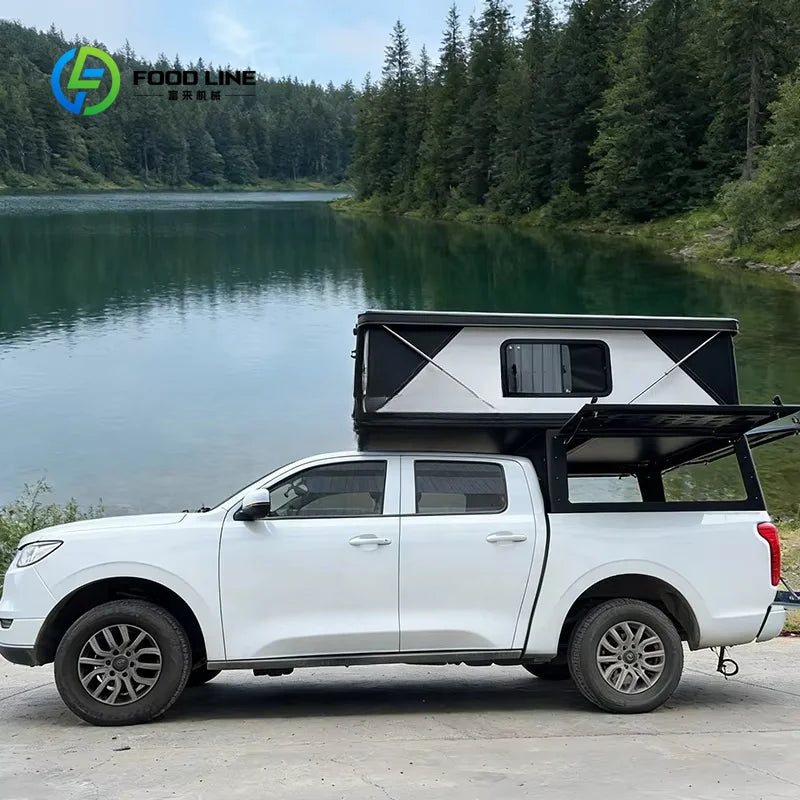 Truck Campervan - Campervan Portátil com Equipamentos de Camping Integrados, Incluindo Cama, Adequado para Acampamento ao Ar Livre.