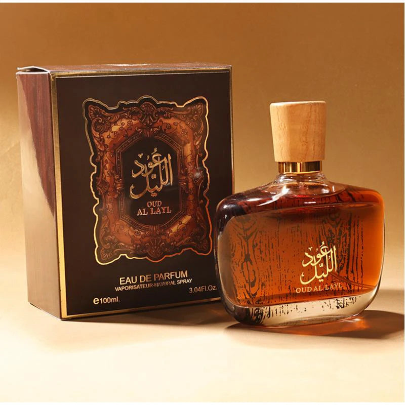 Perfume Árabe Clássico de Sândalo e Almíscar — Fragrância Amadeirada Elegante e Duradoura