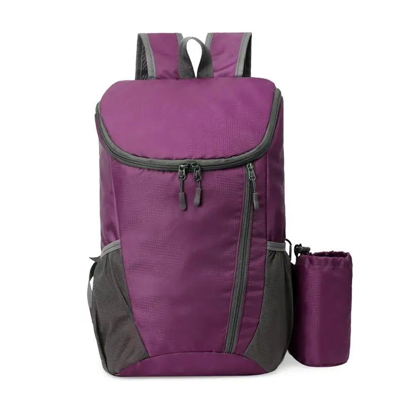Mochila Portátil Dobrável de 20L para Montanhismo, Ultraleve, para Ciclismo ao Ar Livre, Viagem e Caminhada