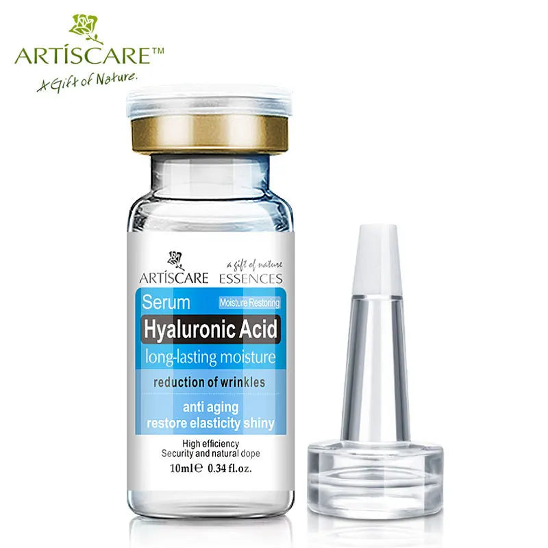 Sérum Facial de Ácido Hialurônico — Hidratante, Firmador e Restaurador da Elasticidade da Pele