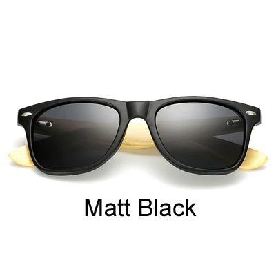 Ralferty Bamboo Sunglasses Men Polarized Women Black Sunglass Male UV400 Sun Glasses Driver Goggles Wooden Eyewear Shades 2025