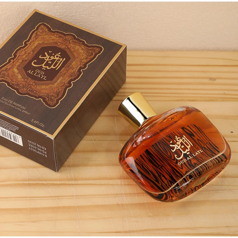 Perfume Árabe Clássico de Sândalo e Almíscar — Fragrância Amadeirada Elegante e Duradoura