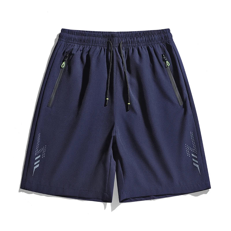 Shorts Masculinos de Secagem Rápida Estilosos — Ideais para Treinos Atléticos e Academia
