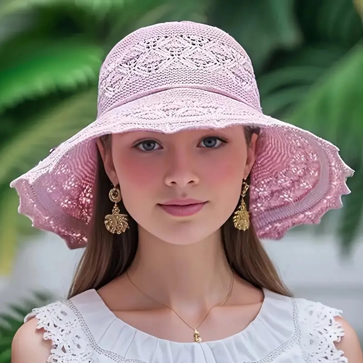 Viseira de Sol Elegante para Mulheres — Proteção UV e Estilo para o Verão