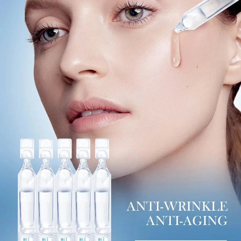 Sérum Facial Anti-Envelhecimento com Ácido Hialurônico — Colágeno e Fullerene para Pele Radiante