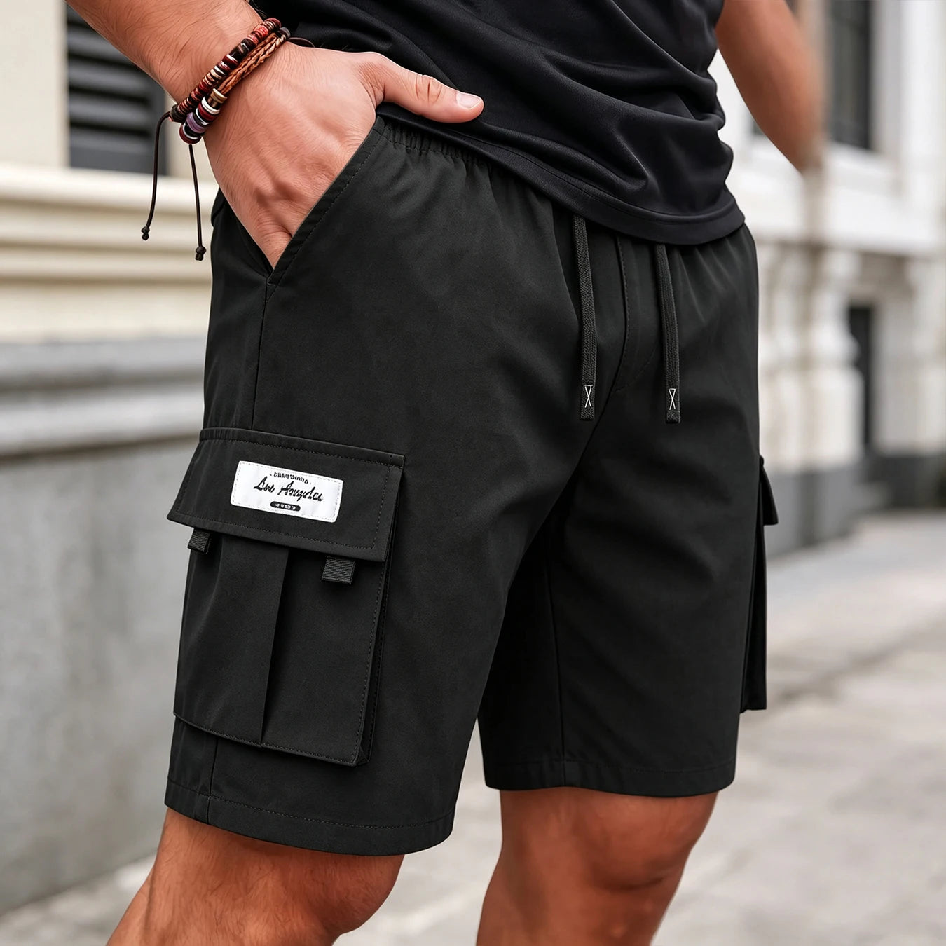 Bermuda Cargo Masculina Estilosa — Leve, Resistente e Perfeita para o Verão
