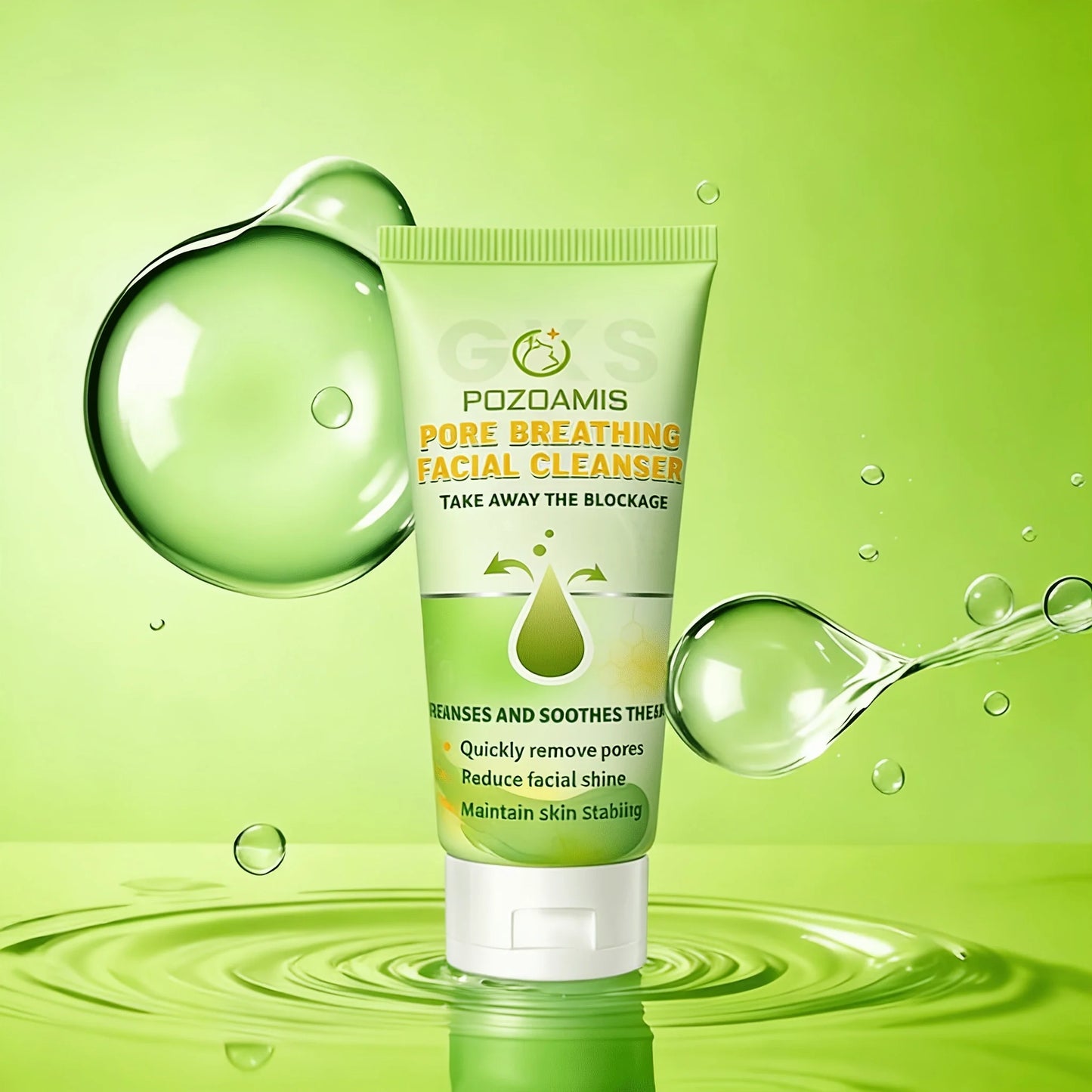 Limpador Facial Suave e Calmante — Deixa a Pele Lisa, Delicada e Hidratada para Homens e Mulheres