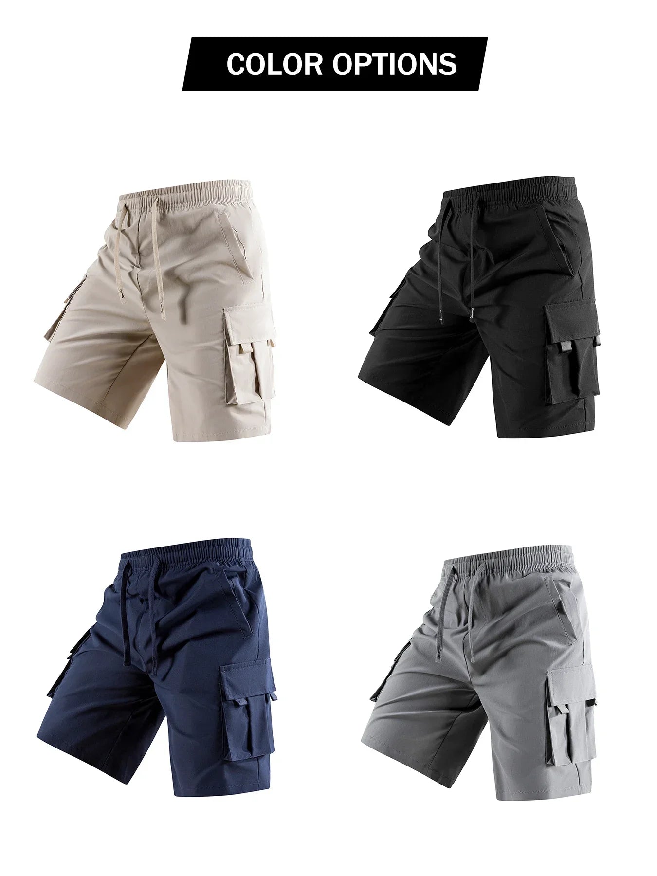 Bermuda Cargo Masculina Estilosa — Leve, Resistente e Perfeita para o Verão
