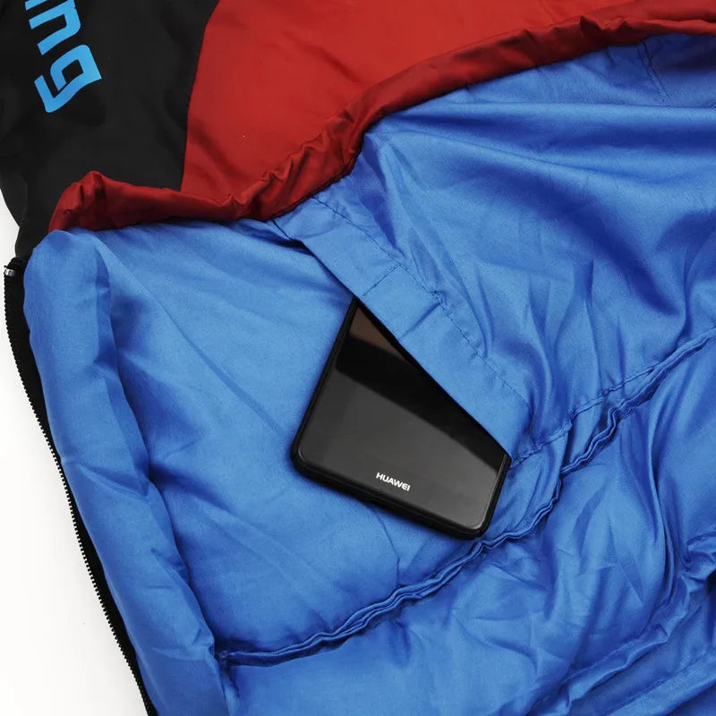 Saco de Dormir Térmico Leve para Camping e Trilha — Múmia de Fibra Oca, Compacto e Resistente