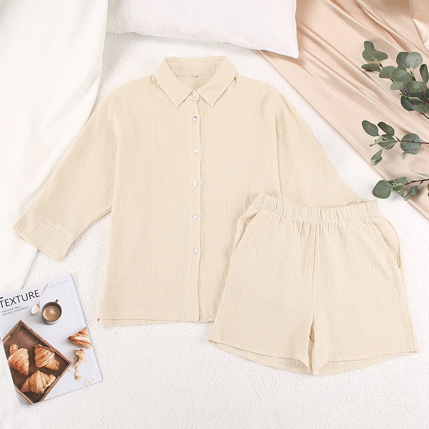 Pijama de Algodão Feminino Quentinho — Conforto e Estilo para Noites Perfeitas