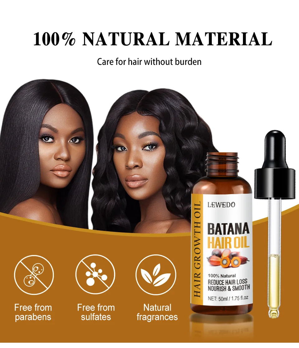 Sérum de Crescimento Capilar com Batana Oil — Anti-Queda, Reparador e Estimulante Natural