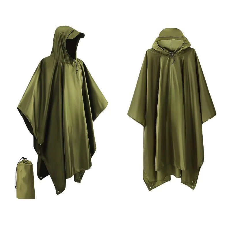 Poncho Waterproof Adult Raincoats for Rain Rainwater Motorcycle Rain Gear Rainrainwater for Women Waterproof Raincoat Man Coat