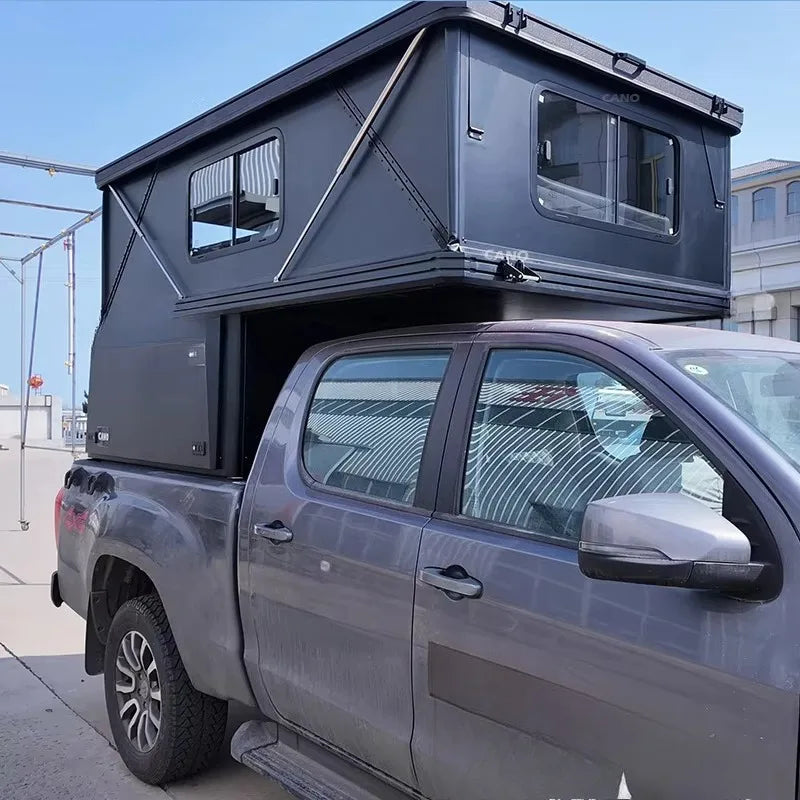 Truck Campervan - Campervan Portátil com Equipamentos de Camping Integrados, Incluindo Cama, Adequado para Acampamento ao Ar Livre.