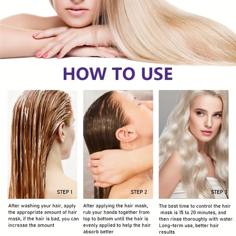 Máscara Capilar Botox de Queratina GSWP — Hidrata, Fortalece e Reduz Frizz em 100ml ou 200ml