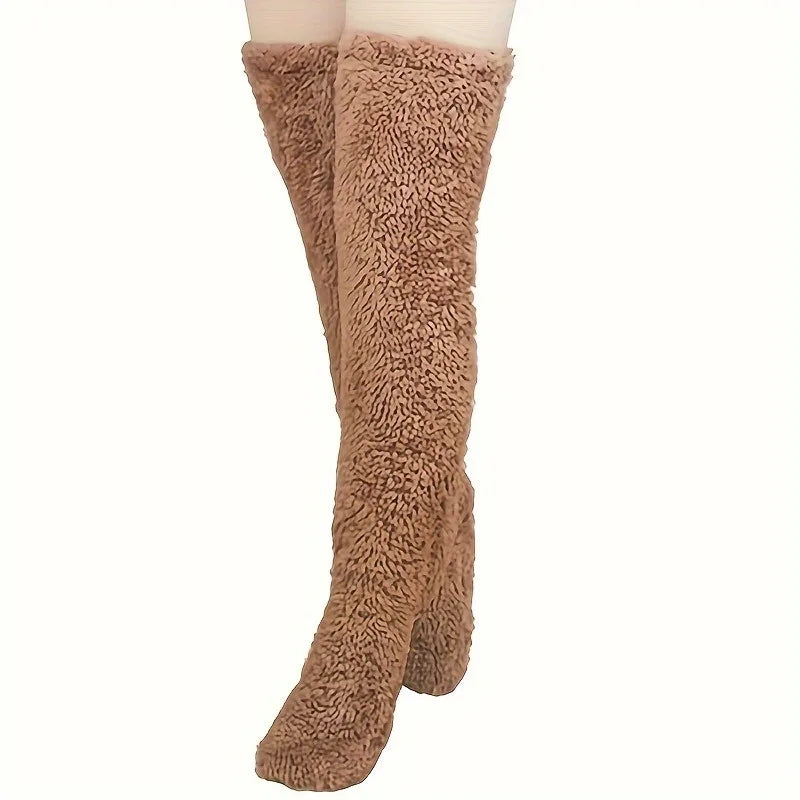 Meias Térmicas de Inverno Femininas — Quentinhas, Macias e Perfeitas para o Frio