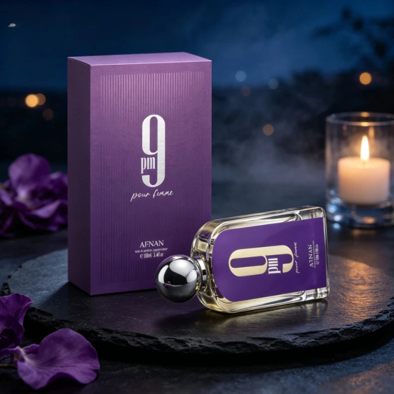 Perfume Afnan 9PM 100ml — Fragrância Aromática Doce e Amadeirada para Homens