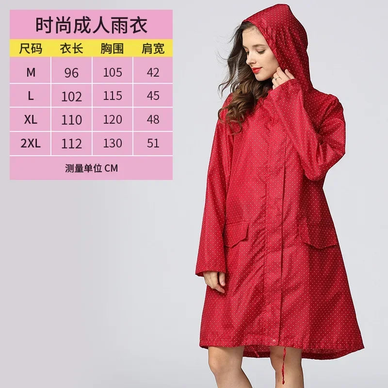 Waterproof Windproof Hooded Light Raincoat for Women and Men, Ponchos Jacket Cloak for Tourist Outdoor Hiking