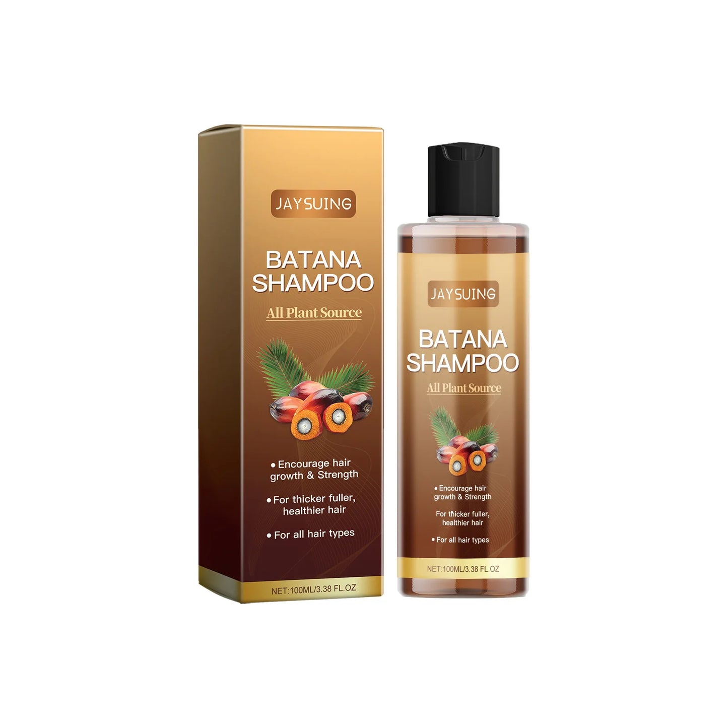 Kit Capilar Batana Oil — Shampoo, Condicionador e Sérum Reparador para Cabelos Crespos e Danificados
