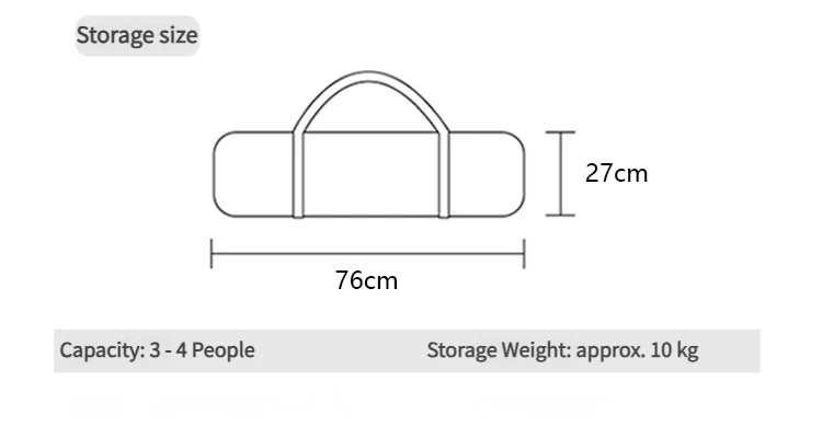 Tendas de Glamping Infláveis de Luxo à Prova d'Água em Oxford para Uso Externo com Design de Um Quarto - China