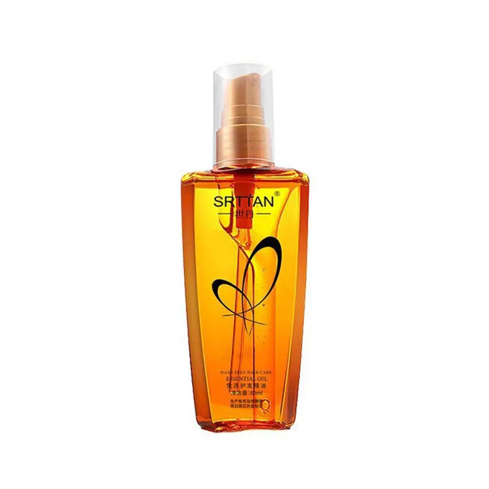 Sérum de Argan Marroquino em Névoa — Óleo Leve para Cabelos Divididos, Crespos e com Frizz