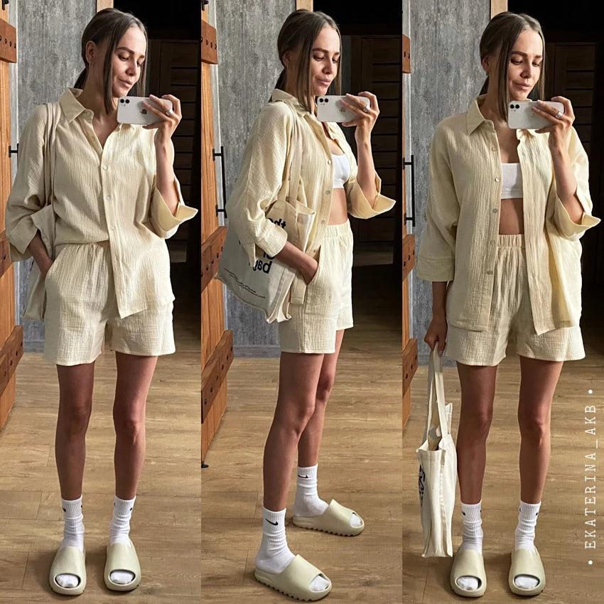 Pijama de Algodão Feminino Quentinho — Conforto e Estilo para Noites Perfeitas