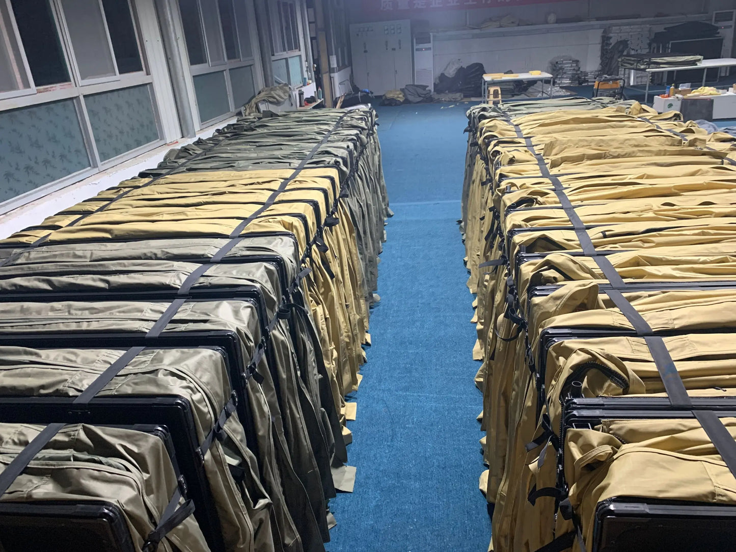 Barraca Inflável para Camping 4 Estações, Tenda de Algodão Expandida com Um Quarto para Eventos ao Ar Livre, Festas, RV e Glamping Familiar