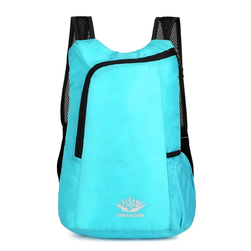 2025 Nova mochila ultraleve multifuncional de 1 pacote – dobrável e portátil – perfeita para ciclismo, caminhadas e itens essenciais para viagens
