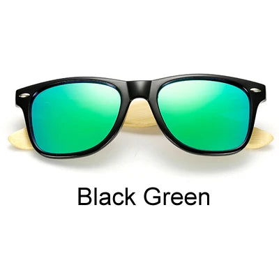 Ralferty Bamboo Sunglasses Men Polarized Women Black Sunglass Male UV400 Sun Glasses Driver Goggles Wooden Eyewear Shades 2025