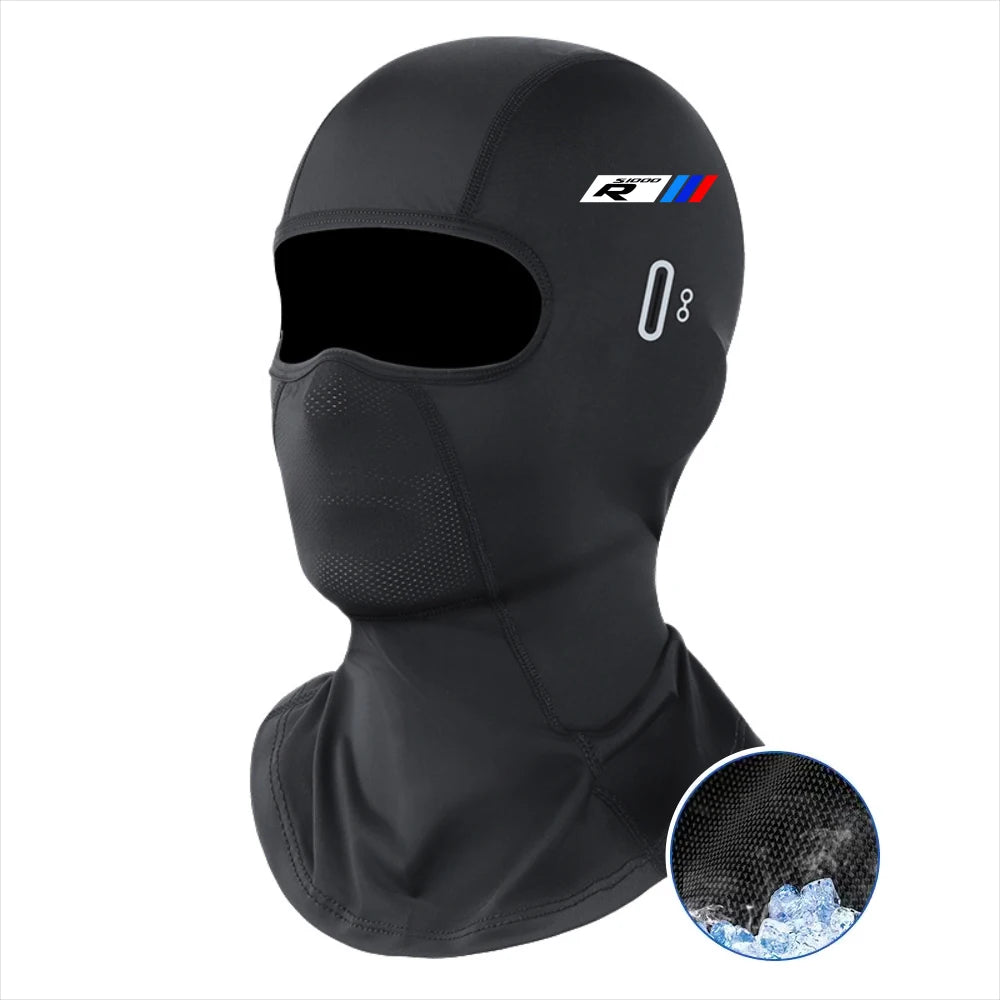 Balaclava para Moto BMW S1000R — Respiravel, Corta-Vento, Versoes Curta e Longa para Verao e Inverno