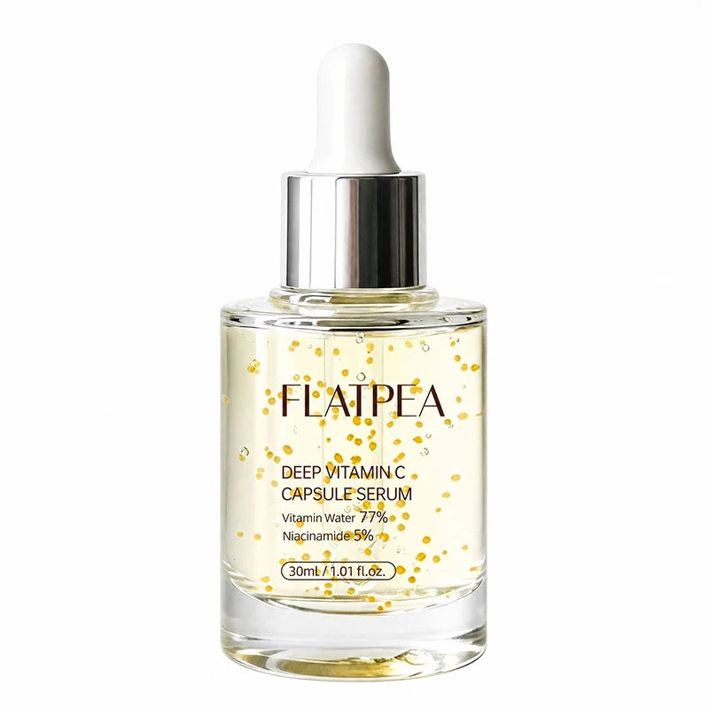 Sérum em Cápsulas de Vitamina C — Essência Iluminadora com Niacinamida para Brilho e Hidratação Facial