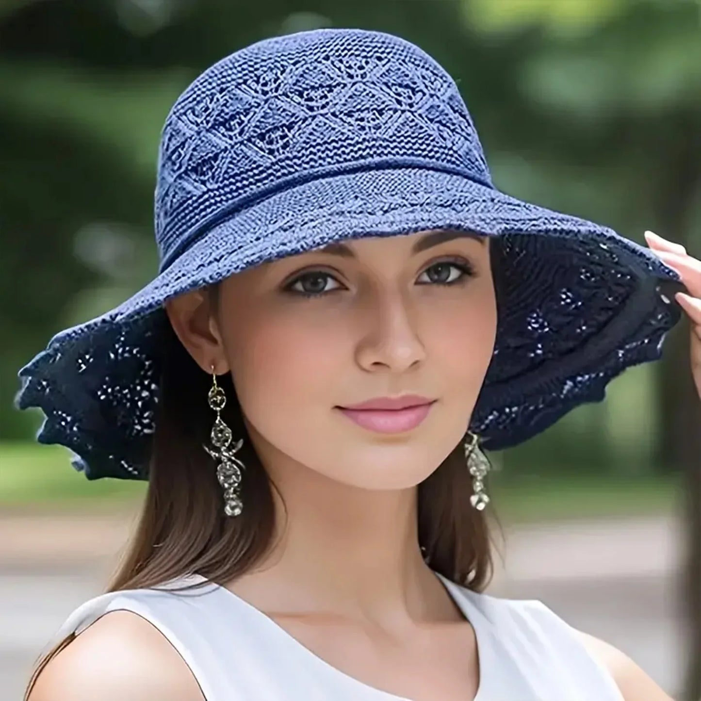 Viseira de Sol Elegante para Mulheres — Proteção UV e Estilo para o Verão