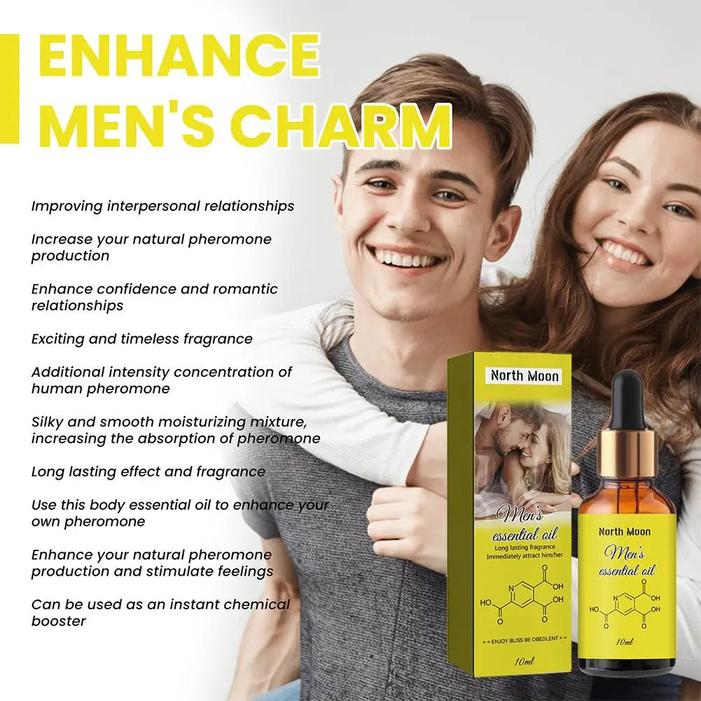 Perfume de Feromônio Masculino — Fragrância Intensa e Sedutora para Atrair e Encantar