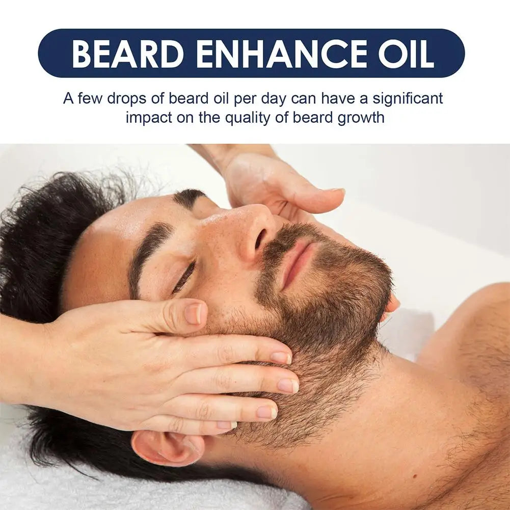 Óleo para Barba Masculino 30ml — Suavizante, Nutritivo e Estimulante para Crescimento Saudável