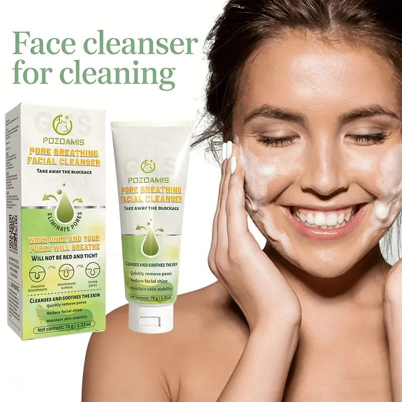 Limpador Facial Suave e Calmante — Deixa a Pele Lisa, Delicada e Hidratada para Homens e Mulheres