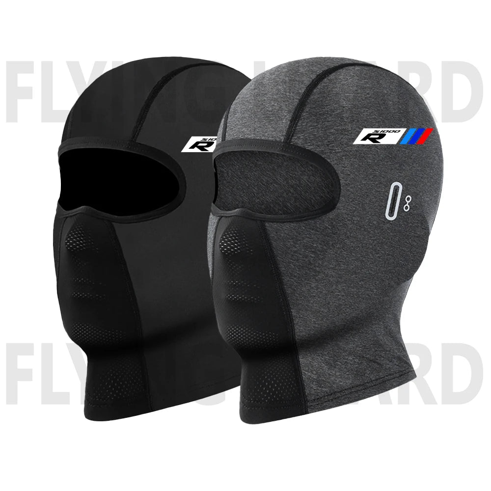 Balaclava para Moto BMW S1000R — Respiravel, Corta-Vento, Versoes Curta e Longa para Verao e Inverno