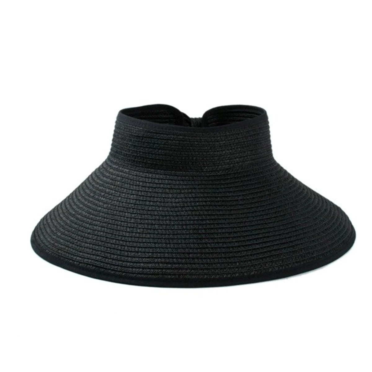 Chapéu de Sol Dobrável com Visor para Mulheres — Proteção UV UPF e Estilo para o Verão