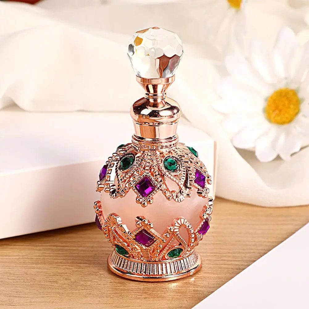 Perfume Árabe Feminino com Feromônio — Buquê Floral de Rosa, Jasmim e Baunilha Duradouro