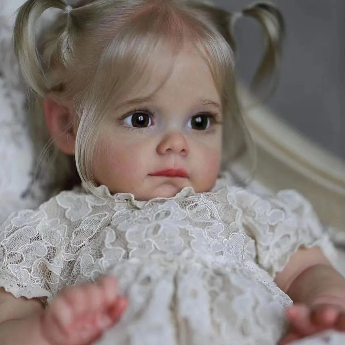 Handmade High-quality Reborn Dolls Realistic Finished Products Handmade Art Collections Dolls Girls' Gifts Birthday Gifts